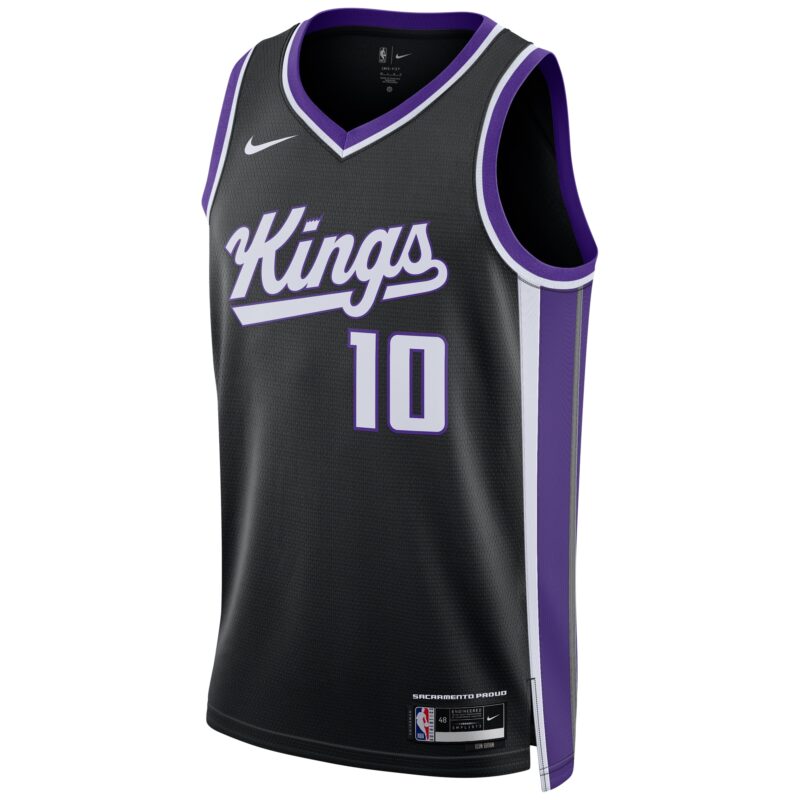 DeMar DeRozan Sacramento Kings Unisex Swingman Player Jersey - Icon Edition - Black - Image 2