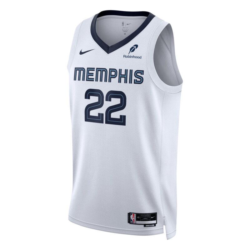 Desmond Bane Memphis Grizzlies Unisex Swingman Badge Player Jersey - Association Edition - White - Image 2