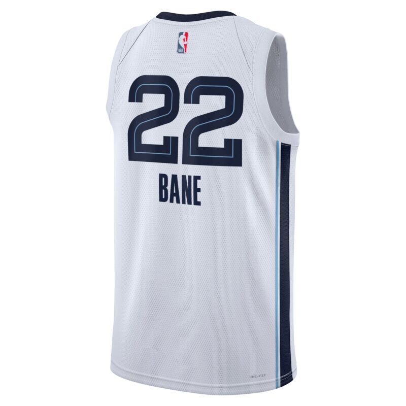 Desmond Bane Memphis Grizzlies Unisex Swingman Badge Player Jersey - Association Edition - White - Image 3