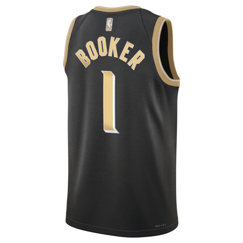 Devin Booker Phoenix Suns Unisex Select Series Swingman Jersey – Black - Image 3