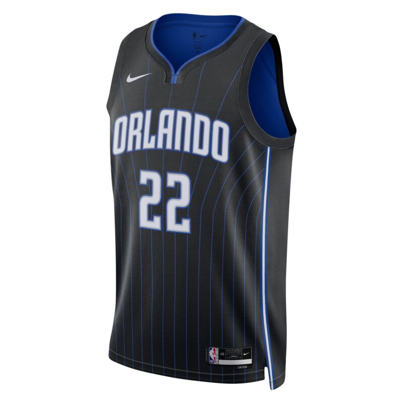 Franz Wagner Orlando Magic Unisex Swingman Jersey - Icon Edition - Black - Image 2