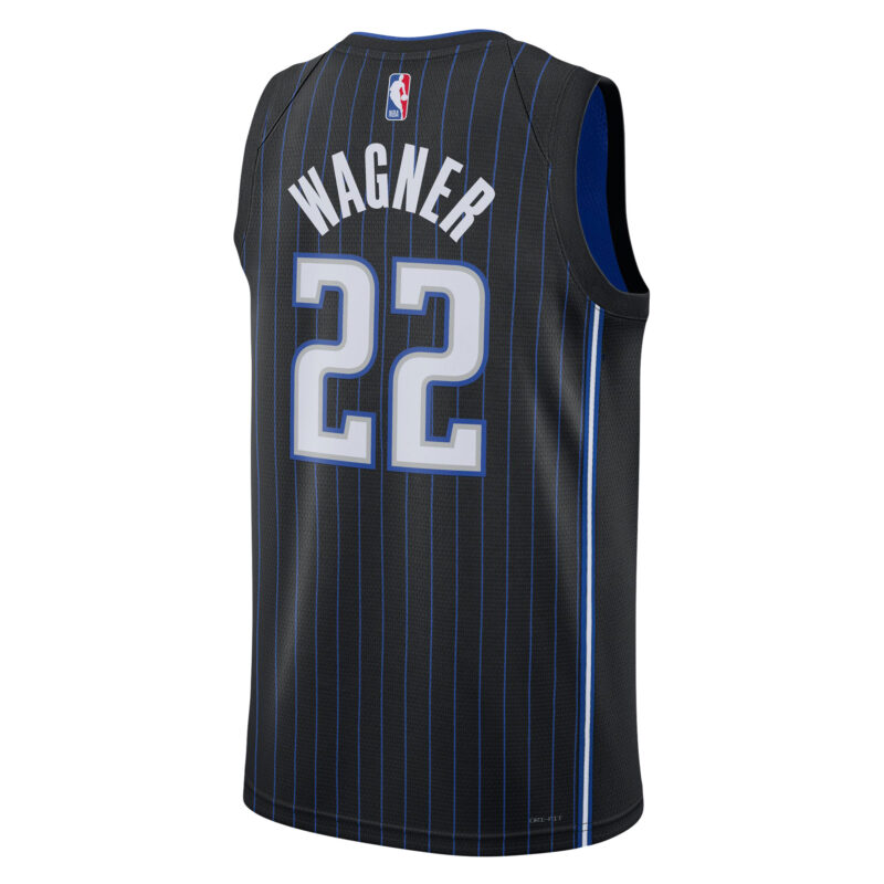 Franz Wagner Orlando Magic Unisex Swingman Jersey - Icon Edition - Black - Image 3