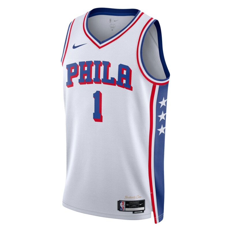 James Harden Philadelphia 76ers Unisex Swingman Jersey - Association Edition - White - Image 2