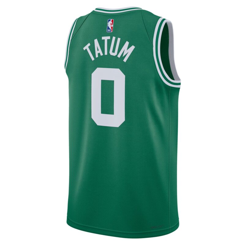 Jayson Tatum Boston Celtics Unisex Swingman Jersey - Icon Edition - Kelly Green - Image 3