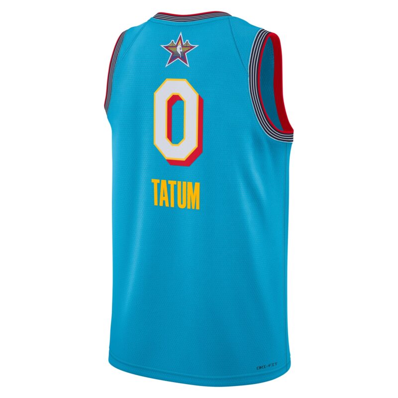 Jayson Tatum Unisex 2025 Basketball All-Star Game Swingman Player Jersey - Light Blue - Image 3