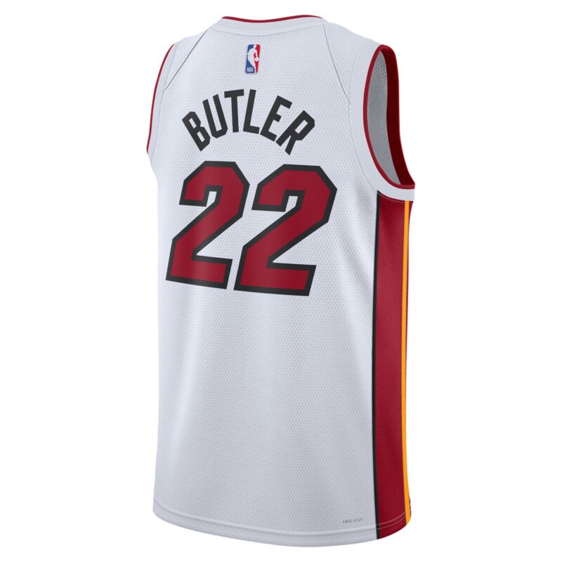 Jimmy Butler Miami Heat Unisex Swingman Jersey - Association Edition - White - Image 3