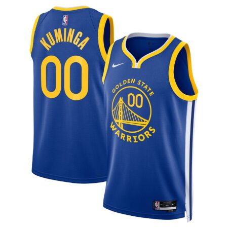 Jonathan Kuminga Golden State Warriors Unisex Swingman Badge Player Jersey - Icon Edition - Royal