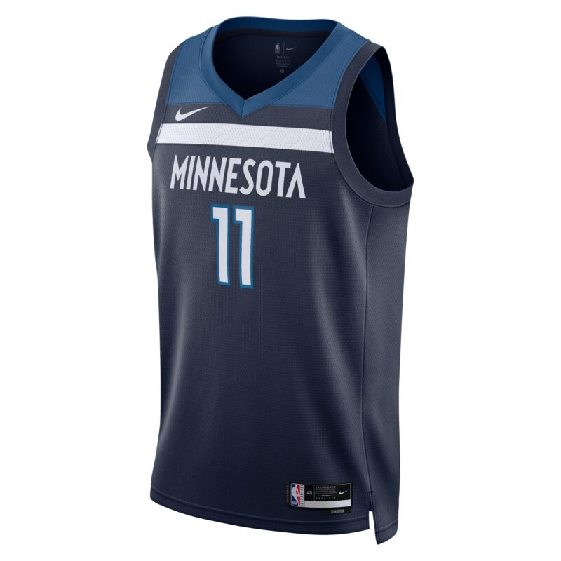 Naz Reid Minnesota Timberwolves Unisex Swingman Jersey - Icon Edition - Navy - Image 2