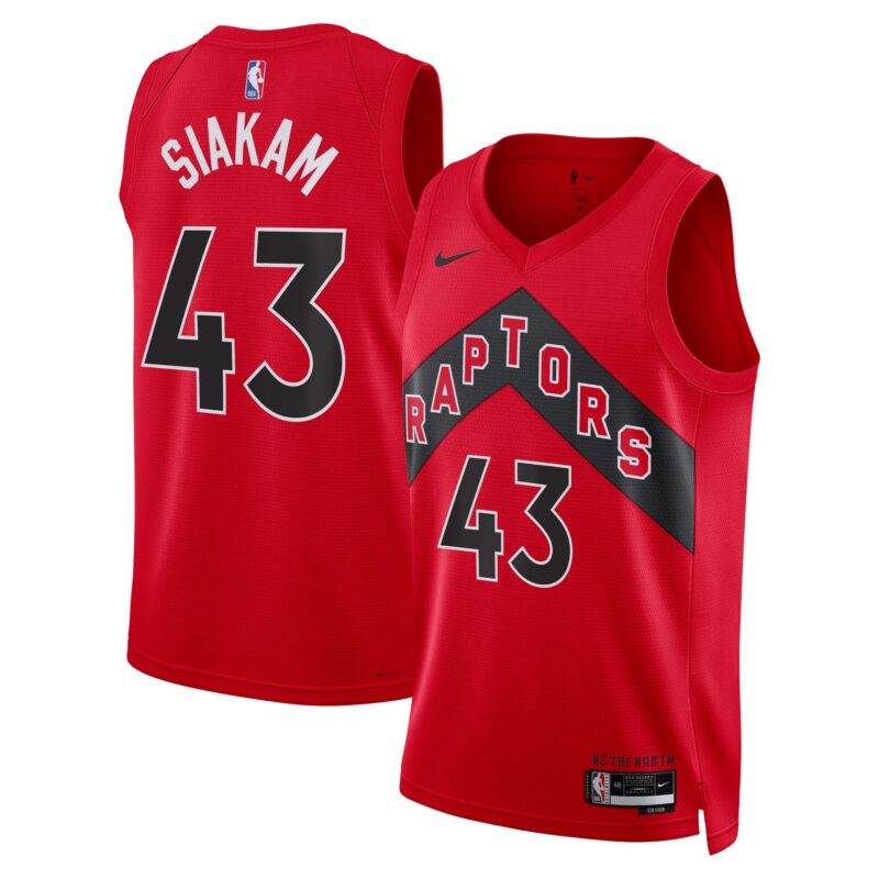 Pascal Siakam Toronto Raptors Unisex Swingman Jersey - Icon Edition - Red