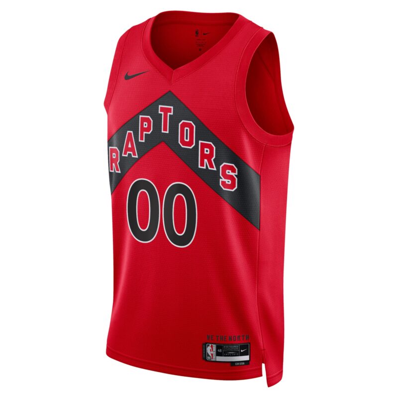 Toronto Raptors Unisex Swingman Custom Jersey Red - Icon Edition - Image 2
