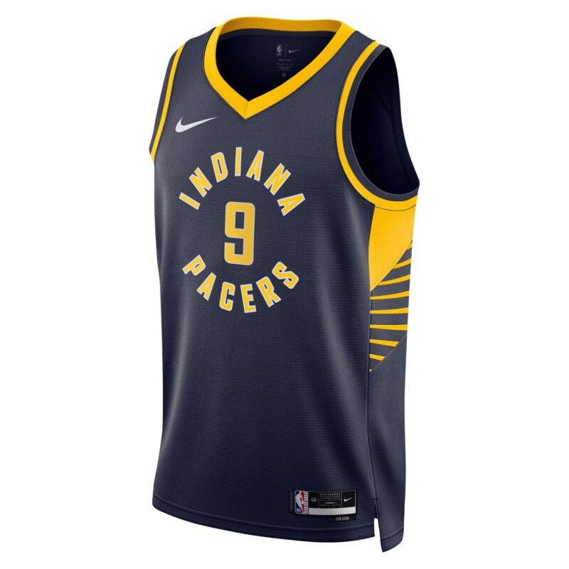 T.J. McConnell Indiana Pacers Unisex Swingman Jersey - Icon Edition - Navy - Image 2