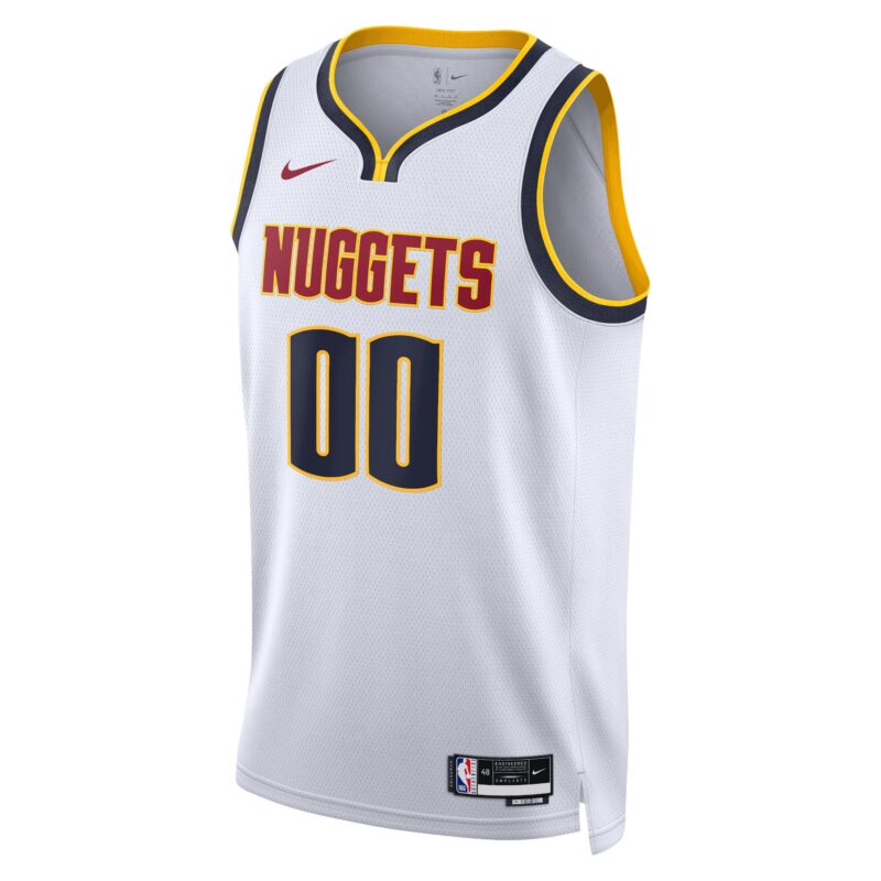 Denver Nuggets Unisex Swingman Custom Jersey White - Association Edition - Image 2