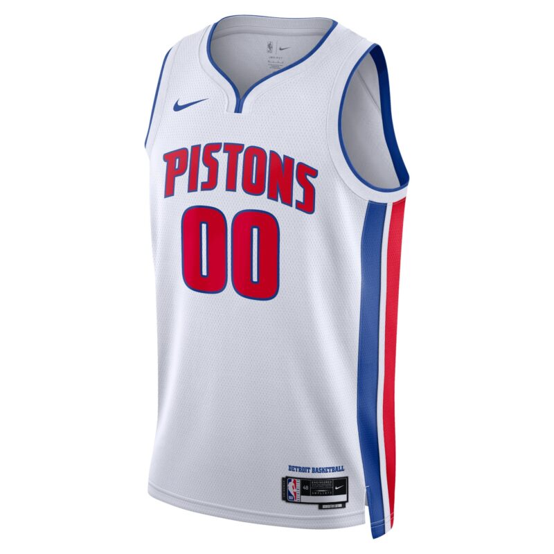 Detroit Pistons Unisex Swingman Custom Jersey White - Association Edition - Image 2