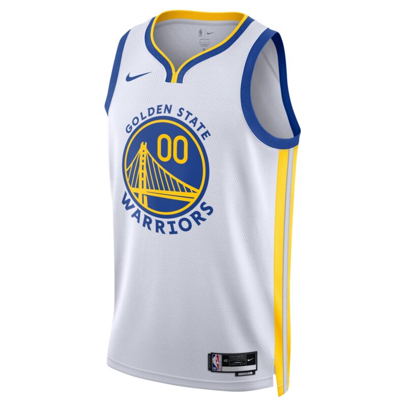 Golden State Warriors Unisex Swingman Custom Jersey White - Association Edition - Image 2