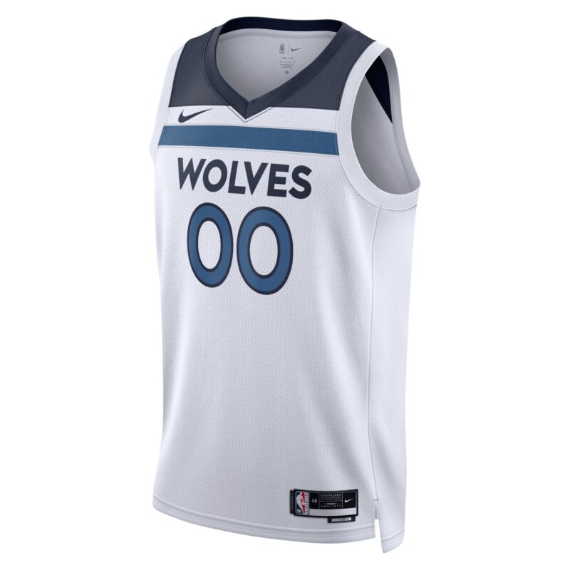 Minnesota Timberwolves Unisex Swingman Custom Jersey White - Association Edition - Image 2