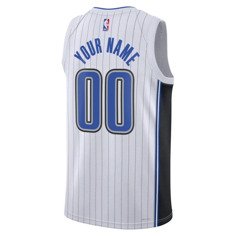 Orlando Magic Unisex Swingman Custom Jersey White - Association Edition - Image 3