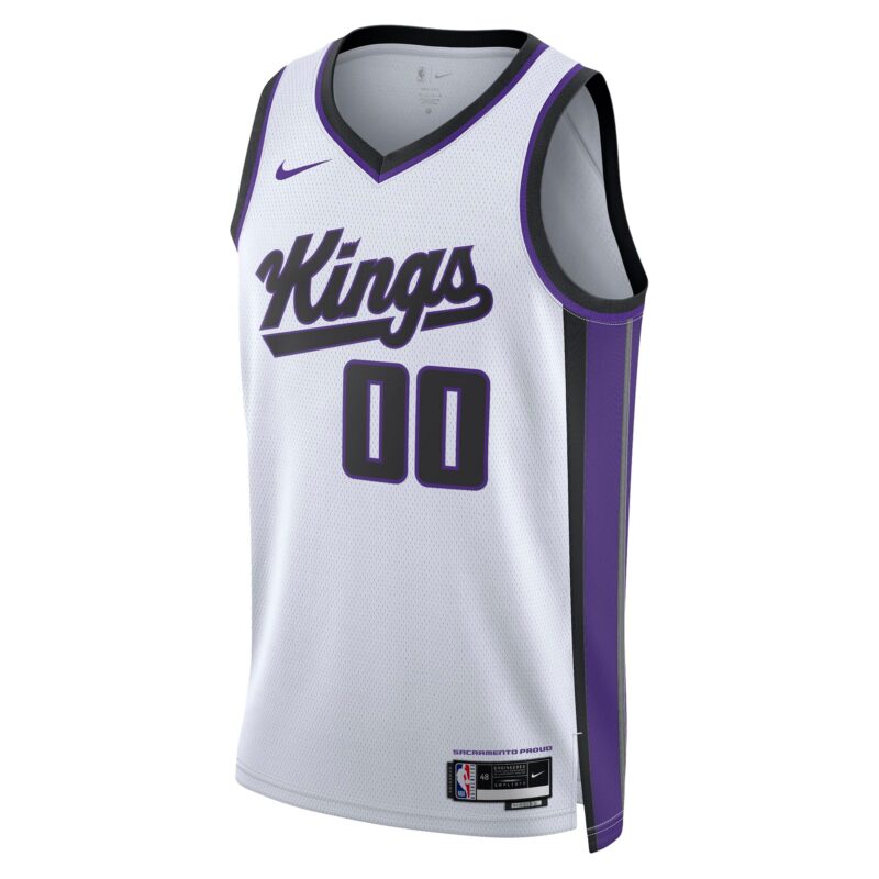 Sacramento Kings Unisex Swingman Custom Jersey - Association Edition - White - Image 2