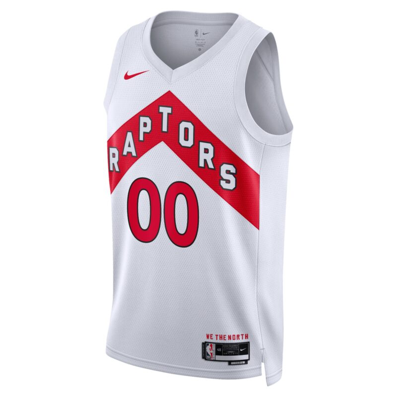 Toronto Raptors Unisex Swingman Custom Jersey White - Association Edition - Image 2