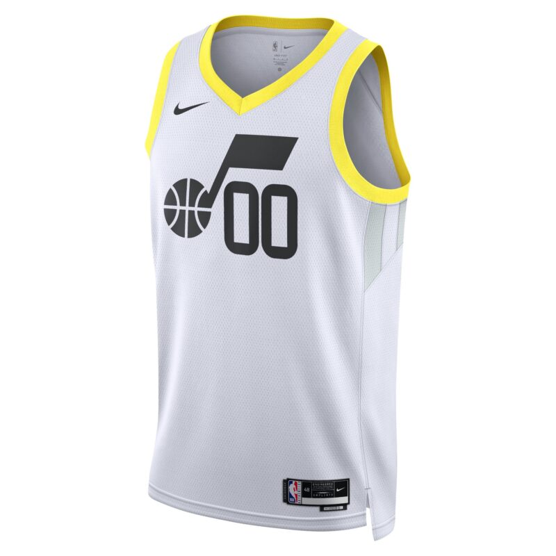 Utah Jazz Unisex Swingman Custom Jersey White - Association Edition - Image 2