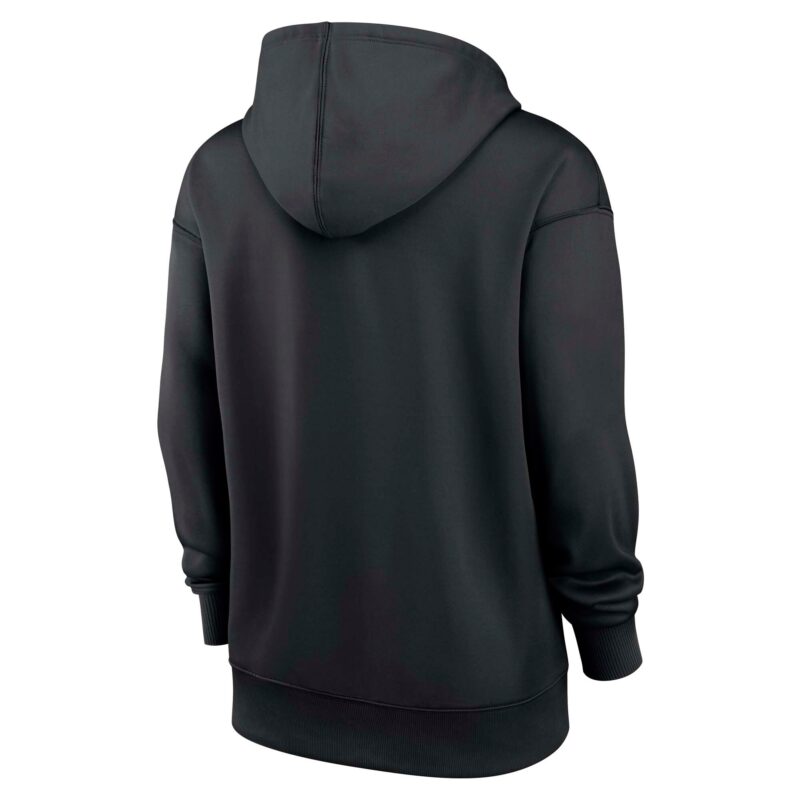 Arizona Diamondbacks Women's Collection Performance Pullover Hoodie - Black - Image 3