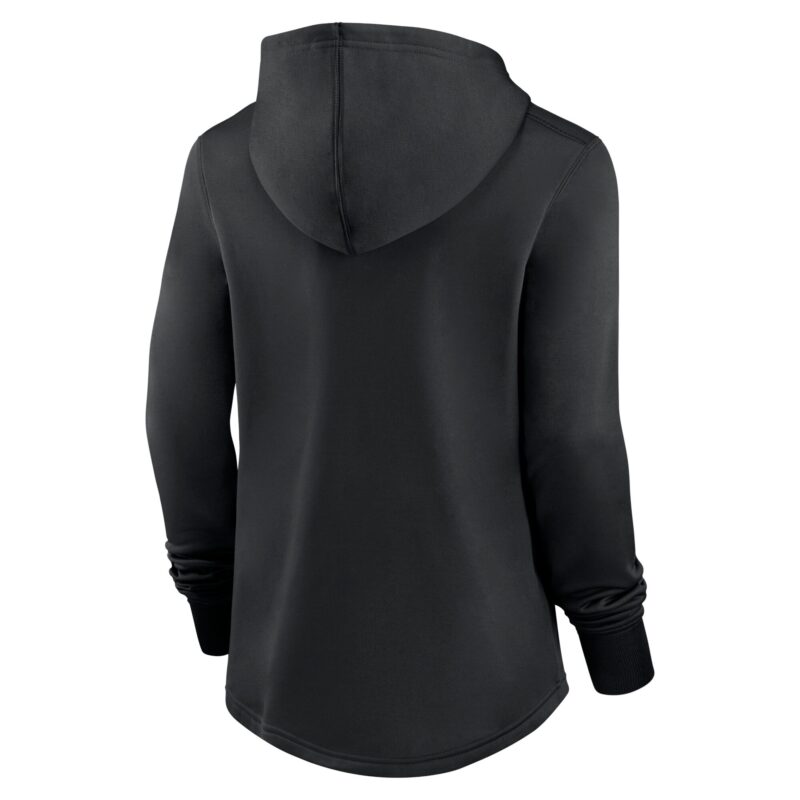 Chicago White Sox Women's Collection Pregame Performance Pullover Hoodie - Black - Image 3