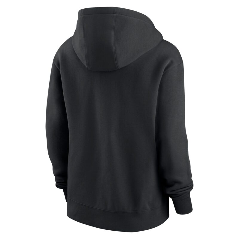 Chicago White Sox Women's Big Game Pullover Hoodie - Black - Image 3