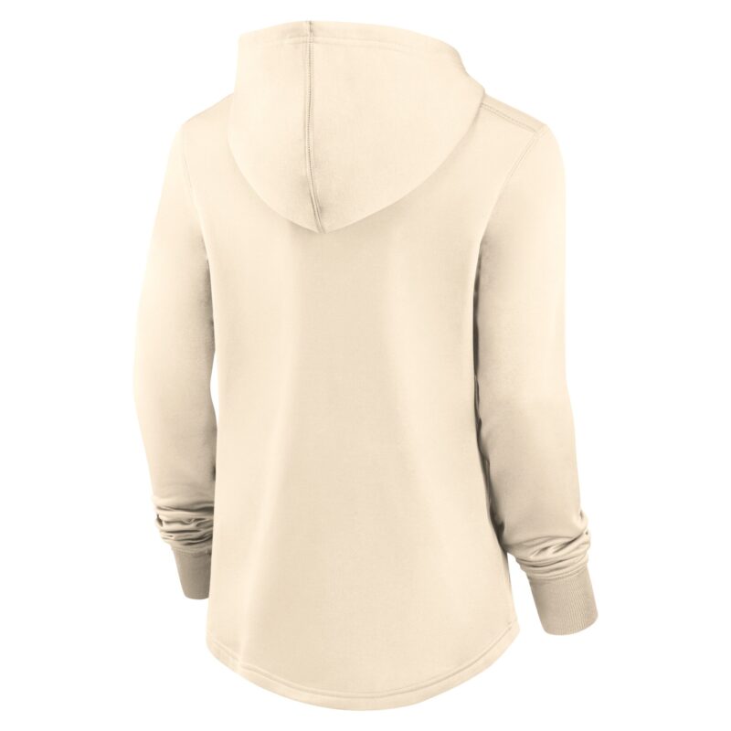 Los Angeles Angels Women's City Connect Pregame Performance Pullover Hoodie - Cream - Image 3