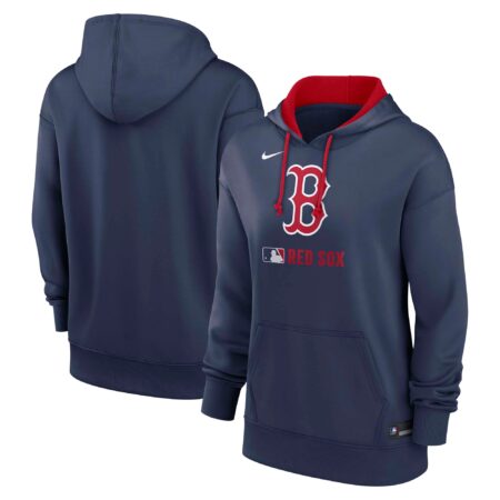 Boston Red Sox Women's Collection Performance Pullover Hoodie - Navy