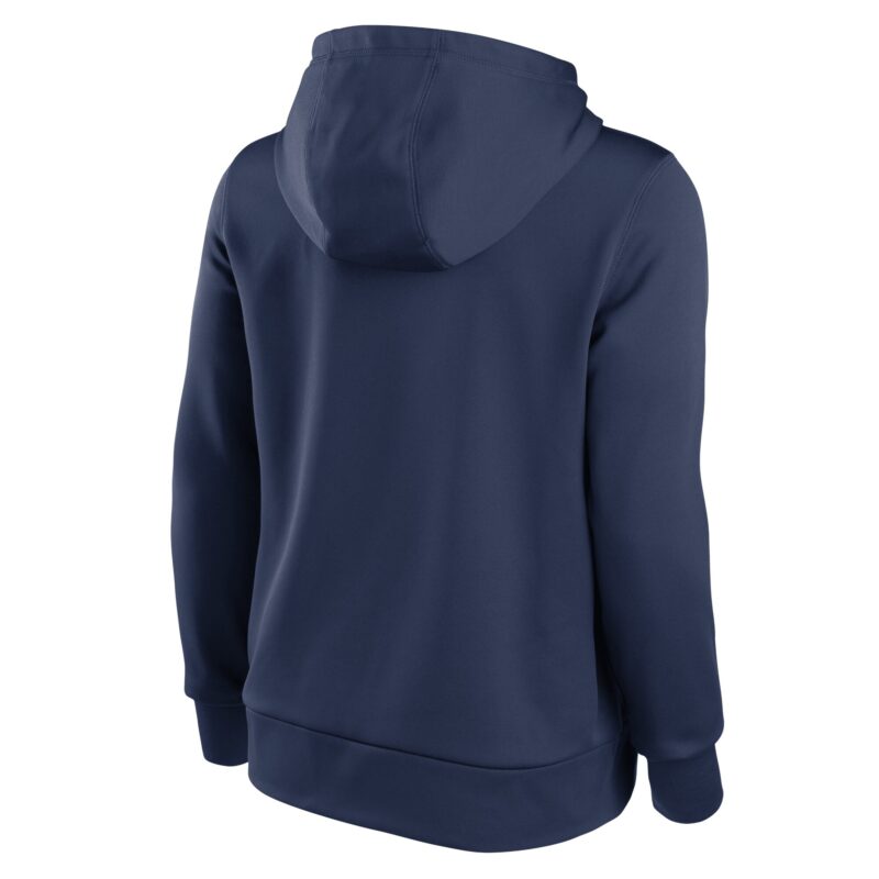 Boston Red Sox Women's Club Angle Performance Pullover Hoodie - Navy - Image 3