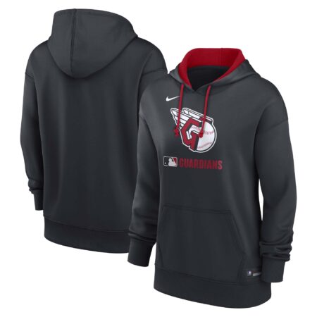 Cleveland Guardians Women's Collection Performance Pullover Hoodie - Navy