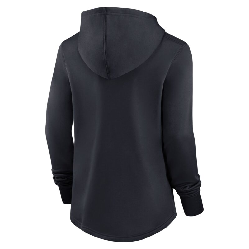 Detroit Tigers Women's Collection Pregame Performance Pullover Hoodie - Navy - Image 3