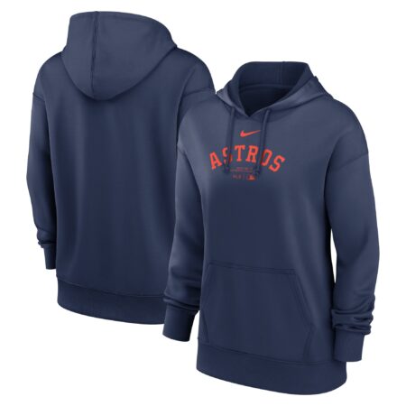 Houston Astros Women's Collection Performance Pullover Hoodie - Navy