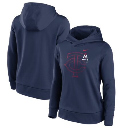 Minnesota Twins Women's 2023 Big Game Fleece Pullover Hoodie - Navy