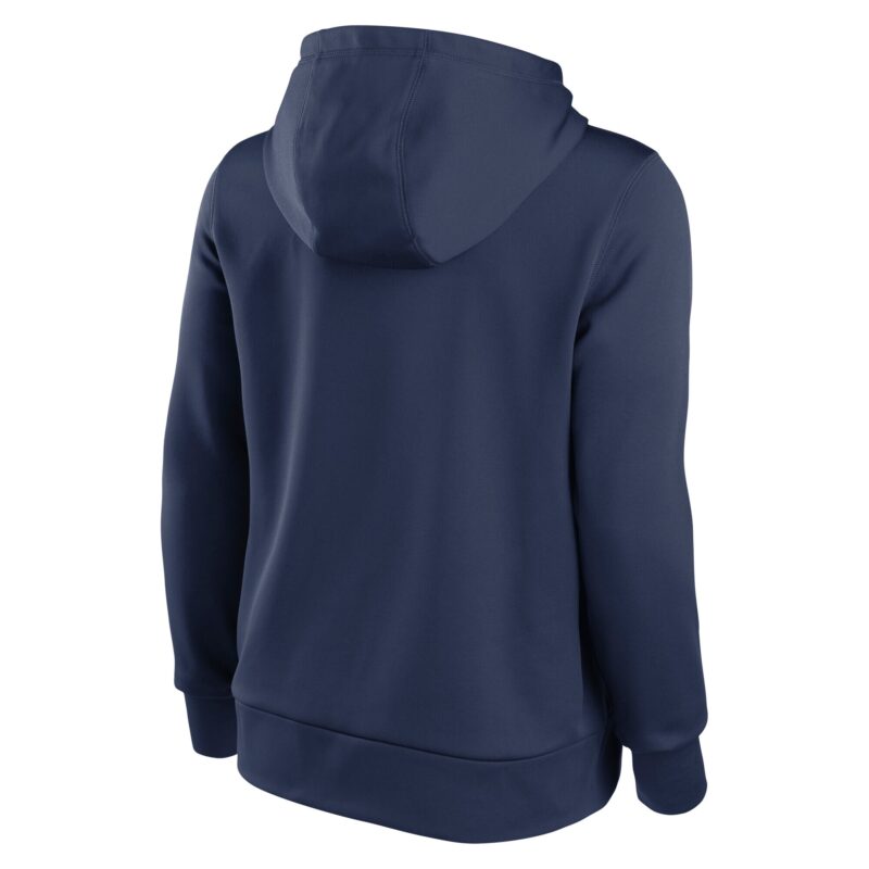 New York Yankees Women's 2024 World Series Collection Therma Pullover Hoodie – Navy - Image 3