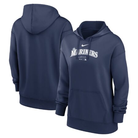 Seattle Mariners Women's Collection Performance Pullover Hoodie - Navy