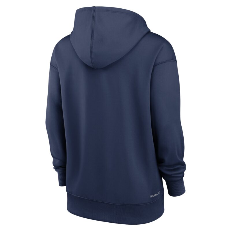 Seattle Mariners Women's Collection Performance Pullover Hoodie - Navy - Image 3
