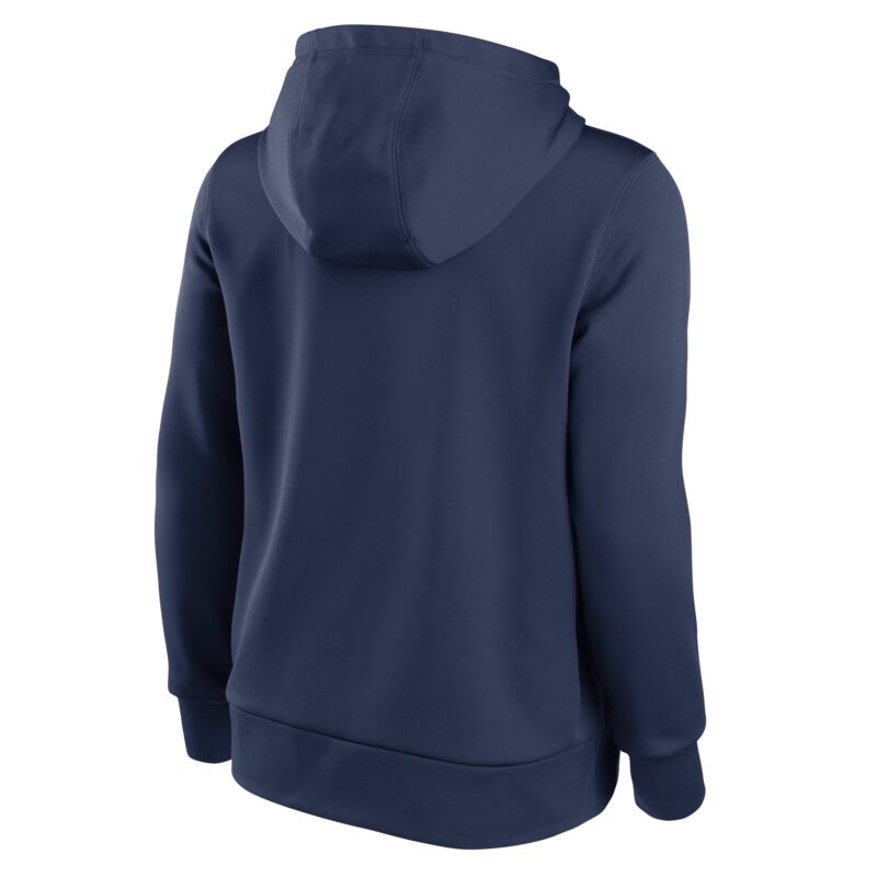 Tampa Bay Rays Women's 2020 Postseason Collection Pullover Hoodie Navy - Image 3