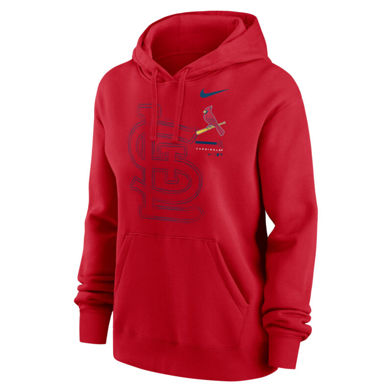 St. Louis Cardinals Women's Big Game Pullover Hoodie - Red - Image 2