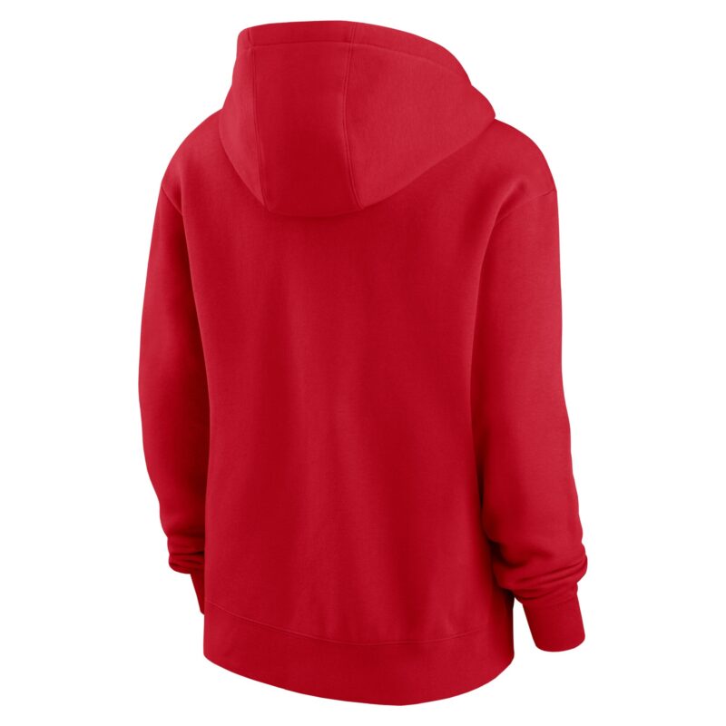 St. Louis Cardinals Women's Big Game Pullover Hoodie - Red - Image 3