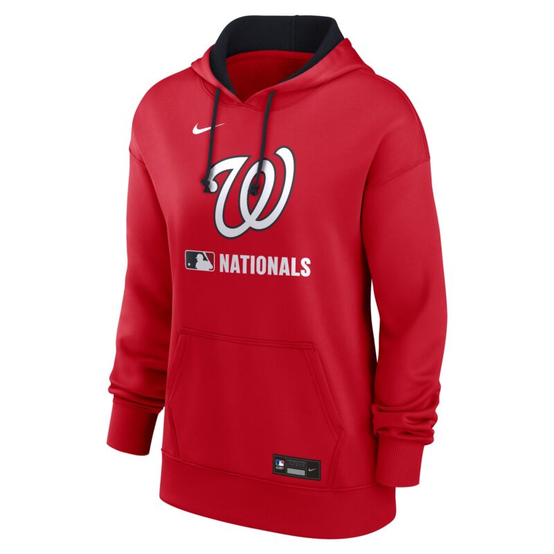 Washington Nationals Women's Collection Performance Pullover Hoodie - Red - Image 2