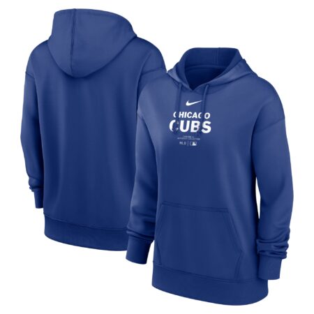 Chicago Cubs Women's Collection Performance Pullover Hoodie - Royal