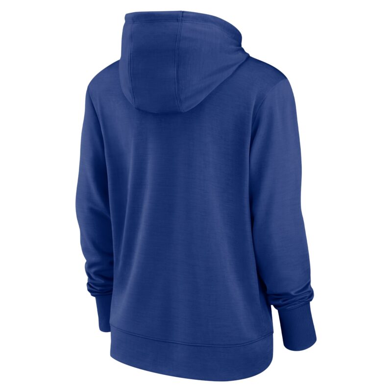 Chicago Cubs Women's Diamond Knockout Performance Pullover Hoodie - Royal - Image 3