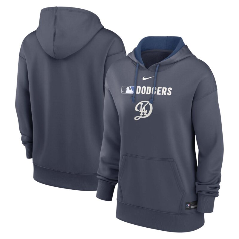 Los Angeles Dodgers Women's Collection City Connect Performance Pullover Hoodie - Royal