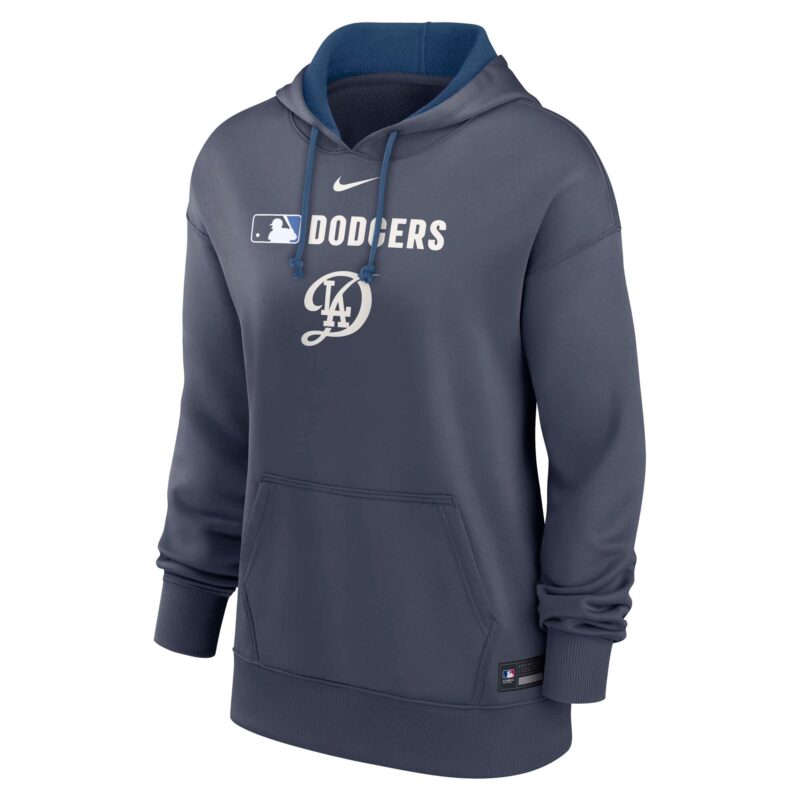 Los Angeles Dodgers Women's Collection City Connect Performance Pullover Hoodie - Royal - Image 2