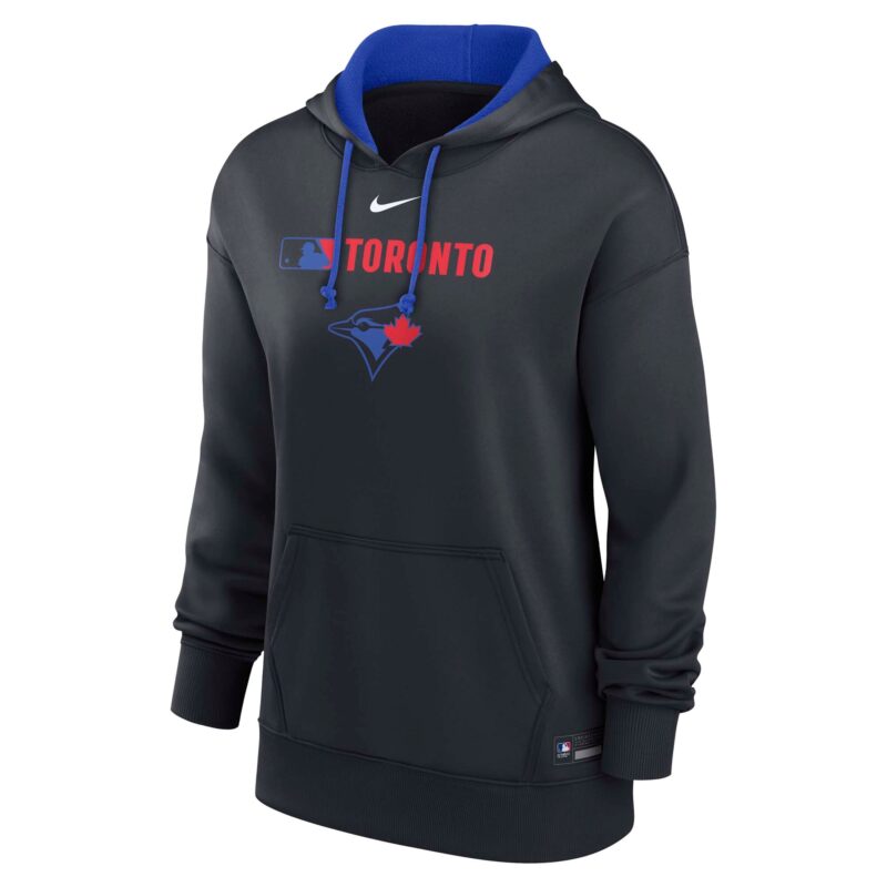 Toronto Blue Jays Women's Collection City Connect Performance Pullover Hoodie - Royal - Image 2