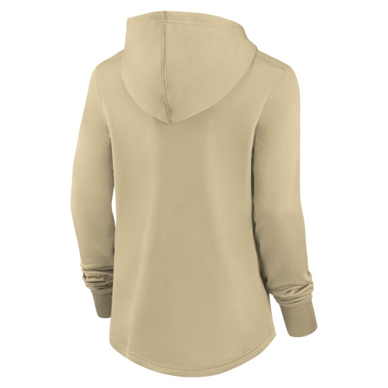 Arizona Diamondbacks Women's City Connect Pregame Performance Pullover Hoodie - Sand - Image 3