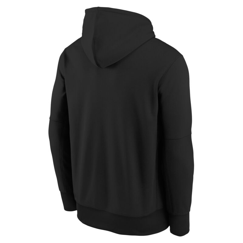 Chicago White Sox Youth Collection Performance Pullover Hoodie - Black - Image 3