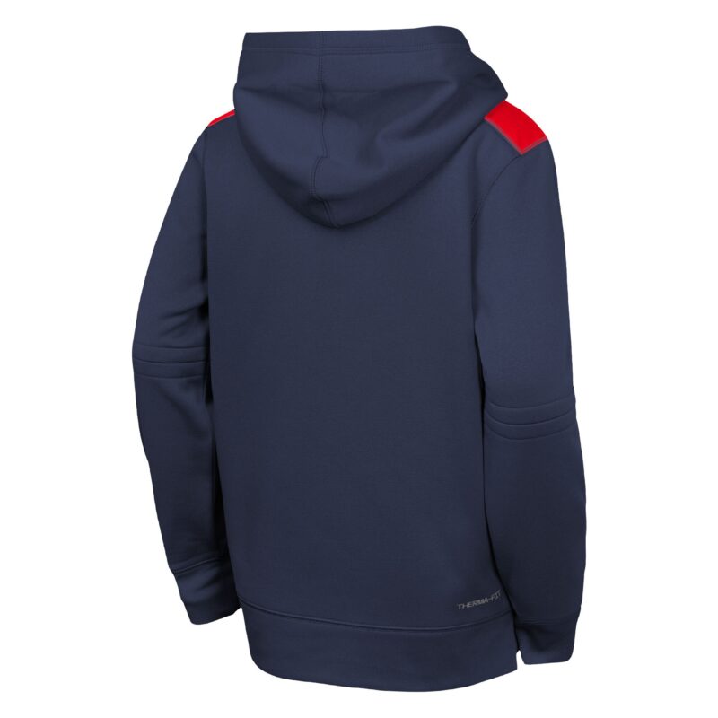 Cleveland Guardians Youth City Connect Collection Performance Pullover Hoodie - Navy - Image 3