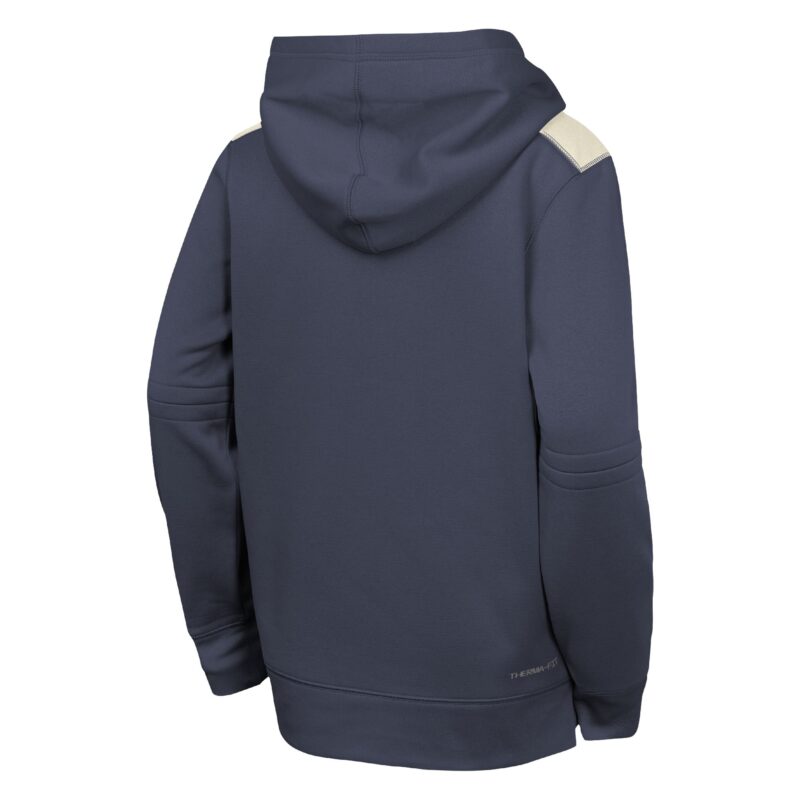 Los Angeles Dodgers Youth City Connect Collection Performance Pullover Hoodie - Navy - Image 3