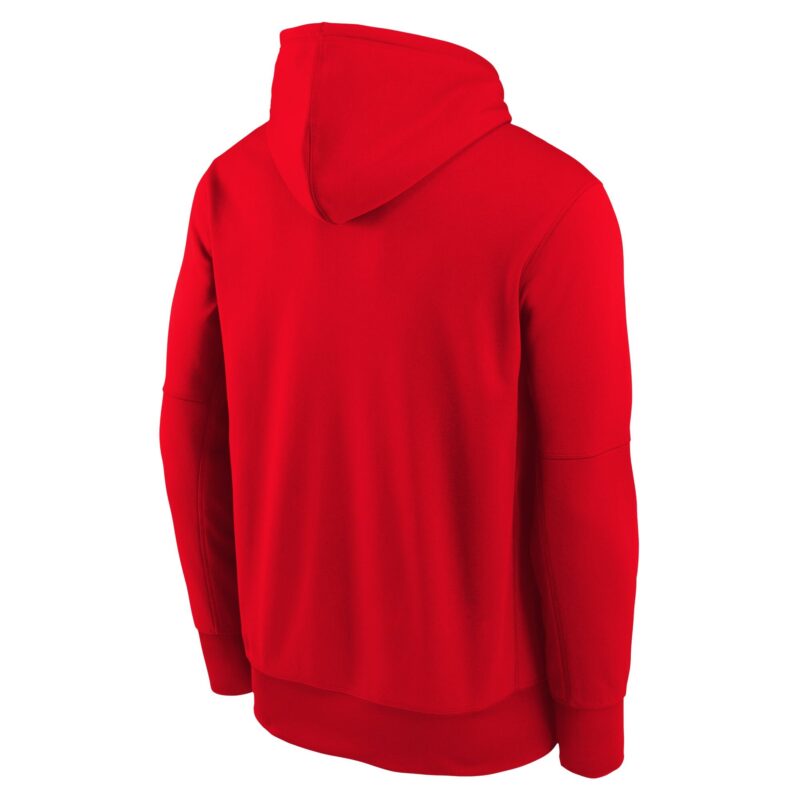 St. Louis Cardinals Youth Collection Performance Pullover Hoodie - Red - Image 3